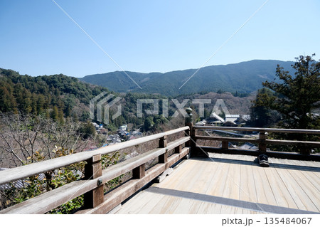 奈良県桜井市_長谷寺本堂外舞台からの景色10_2025年3月 135484067