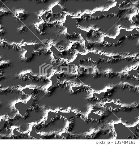 Natural seamless  pattern of iron old rust grunge wall 135484163