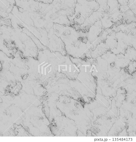 Natural seamless  marble pattern with stains.  Hi-res texture. 135484173