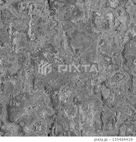 Natural seamless polished granite pattern with stains. Hi-res texture 135484419