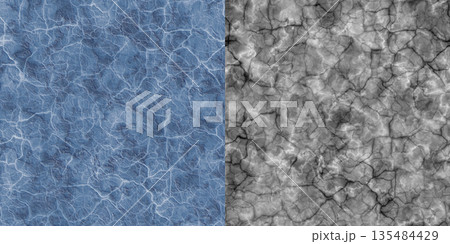 Dark natural cracked stone texture. Seamless pattern. Stone background via an alpha channel. 135484429