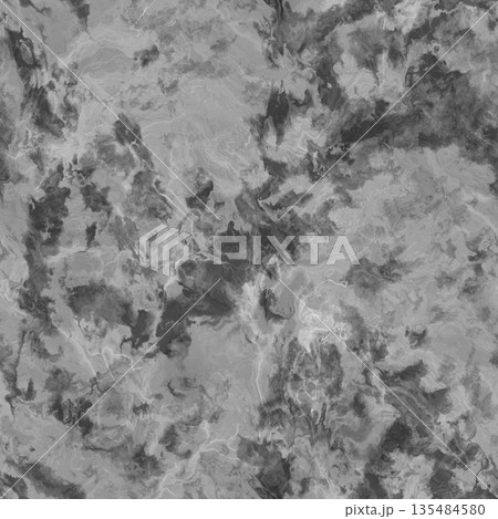 Natural seamless  marble pattern with stains.  Hi-res texture. 135484580