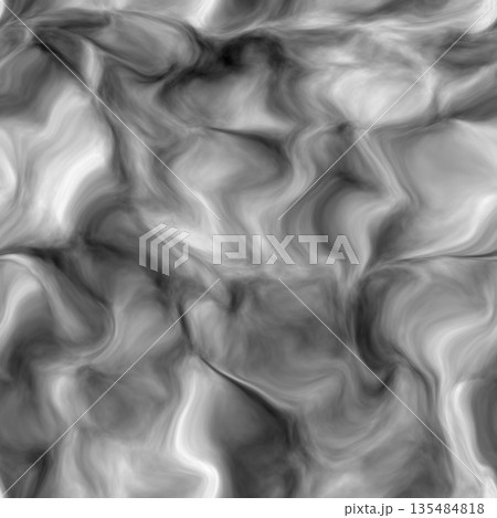 Vibrant fire seamless pattern with swirling flames. 135484818