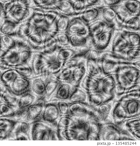 Brownian motion of heavy steel powder filling the entire screen. Seamless pattern. 135485244