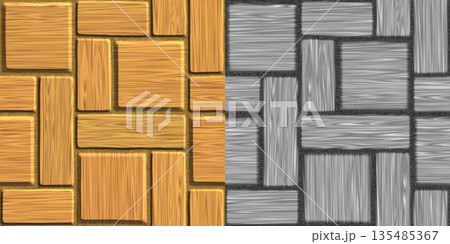 Seamless wooden floor tiles texture.Wooden background via an alpha channel. Seamless wooden floor tiles texture.Wooden background via an alpha channel. 135485367