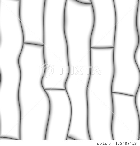 Seamless texture of parquet surface with a wavy pattern. Hi-res texture. 135485415