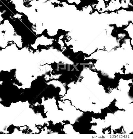 Seamless pattern of cloud sky. Hi-res (8000x8000) texture. 135485421