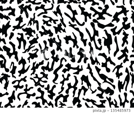 Seamless leopard repeat pattern, creative design templates 135485973