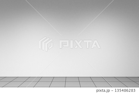 empty room, interior visualization, 3D illustration empty room, interior visualization, 3D illustration 135486283