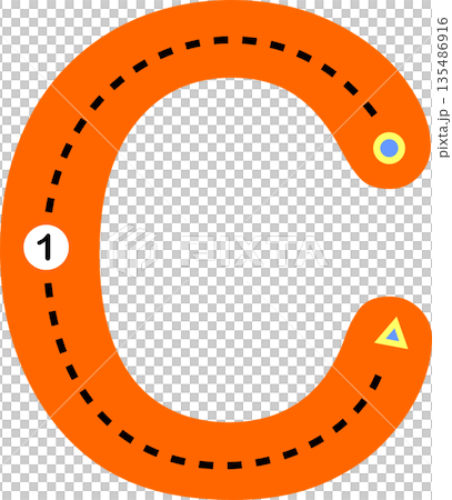 Alphabet Letter C Tracing Practice for Children Alphabet Letter C Tracing Practice for Children 135486916