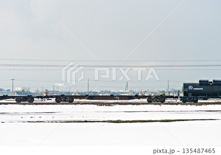 北陸本線 美川-加賀笠間 JR貨物 コキ50615 北陸本線 美川-加賀笠間 JR貨物 コキ50615 135487465