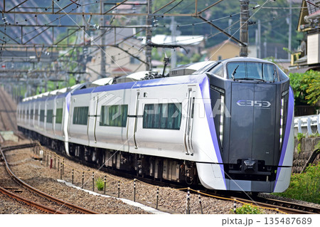 中央本線 上野原 JR東日本 E353系 S205編成(松本) あずさ かいじ 中央本線 上野原 JR東日本 E353系 S205編成(松本) あずさ かいじ 135487689