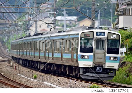 中央本線　上野原　JR東日本　211系　N601編成（長野） 135487701