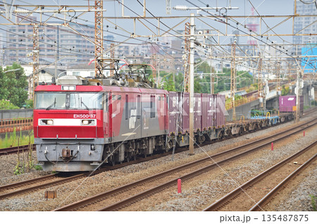 東海道本線 相模貨物 JR貨物 EH500-37(仙台) 東海道本線 相模貨物 JR貨物 EH500-37(仙台) 135487875