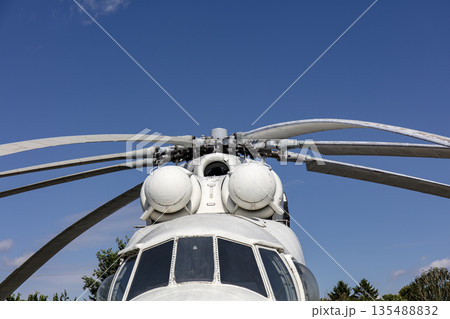 multi-purpose helicopter of military aviation, equipment for the army 135488832