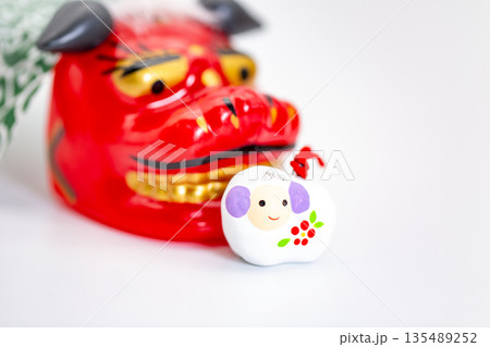 干支土鈴　羊 135489252