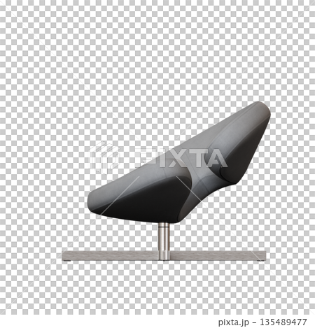 armchair isolate on a transparent background, comfortable furniture for home interior, 3D illustration, cg render armchair isolate on a transparent background, comfortable furniture for home interior, 3D illustration, cg render 135489477