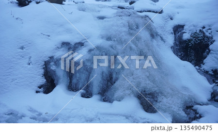 鳴岩川氷瀑 鳴岩川氷瀑 135490475