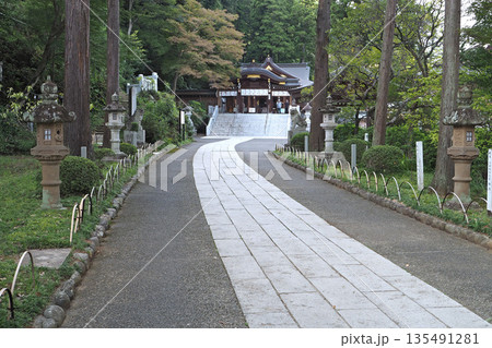 高麗神社の参道（埼玉県日高市） 135491281