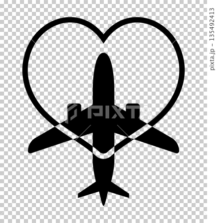 飛機和心形戒指 135492413