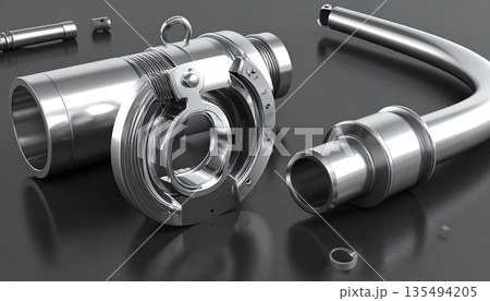 Industrial Pipe Joint Assembly 135494205