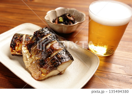 鯖の塩焼き 135494380