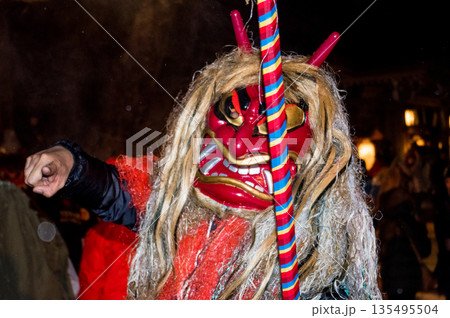 里のなまはげ乱入 秋田県男鹿半島 柴灯祭り 里のなまはげ乱入 秋田県男鹿半島 柴灯祭り 135495504