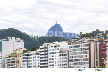 Christ the Redeemer on Corcovado mountain Rio de Janeiro Brazil. Christ the Redeemer on Corcovado mountain Rio de Janeiro Brazil. 135496059