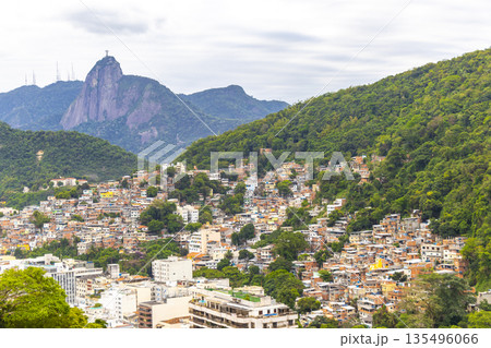 Christ the Redeemer on Corcovado mountain Rio de Janeiro Brazil. Christ the Redeemer on Corcovado mountain Rio de Janeiro Brazil. 135496066
