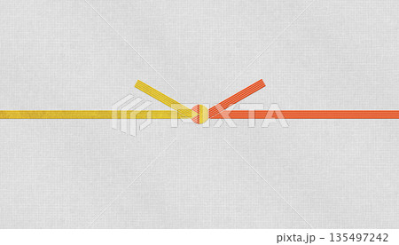 和モダンなおしゃれ和紙と金赤水引、慶事・御祝用の「結び切り」 和モダンなおしゃれ和紙と金赤水引、慶事・御祝用の「結び切り」 135497242