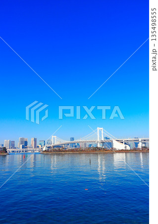 東京都港区、レインボーブリッジの風景 135498555
