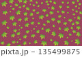 緑の楓の葉の背景素材 135499875