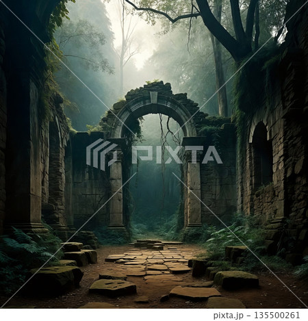 Remains of old buildings Remains of old buildings 135500261