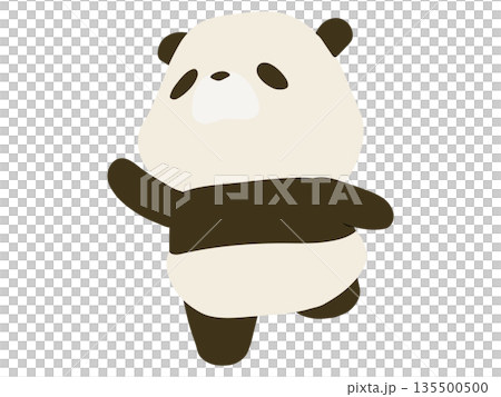 熊貓精神抖擻 135500500