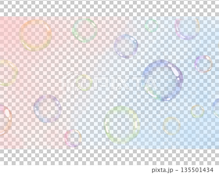 粉彩色肥皂泡背景 粉彩色肥皂泡背景 135501434