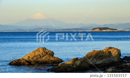 葉山町から見た富士山 葉山町から見た富士山 135503557