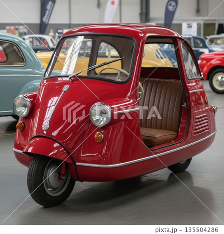 【AI生成】三輪ミニカーデザイン - トライクル 135504286