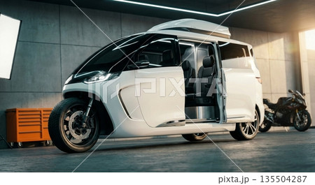 【AI生成】三輪ミニカーデザイン - トライクル 【AI生成】三輪ミニカーデザイン - トライクル 135504287