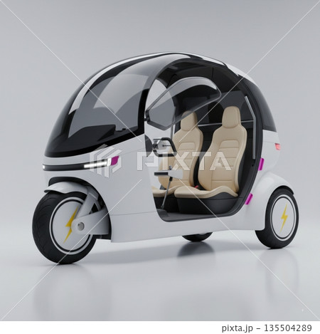 【AI生成】三輪ミニカーデザイン - トライクル 135504289