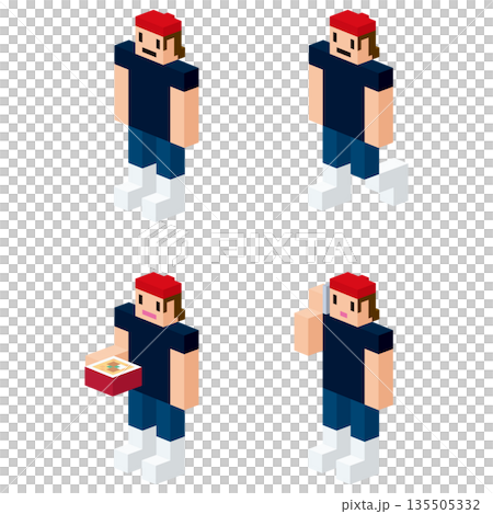 男性ラーメン屋店員① 135505332