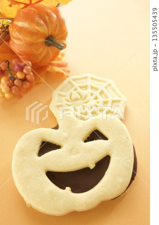 かぼちゃのチョコクッキー 135505439
