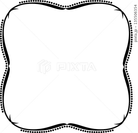 Vintage black decorative vector frame in Gothic style - elegant vector frame on white background, EPS10, hallowen, crismes. Vintage black decorative vector frame in Gothic style - elegant vector frame on white background, EPS10, hallowen, crismes. 135506354