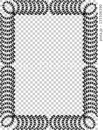 Vintage black decorative vector frame in Gothic style - elegant vector frame on white background, EPS10, hallowen, crismes. Vintage black decorative vector frame in Gothic style - elegant vector frame on white background, EPS10, hallowen, crismes. 135506390