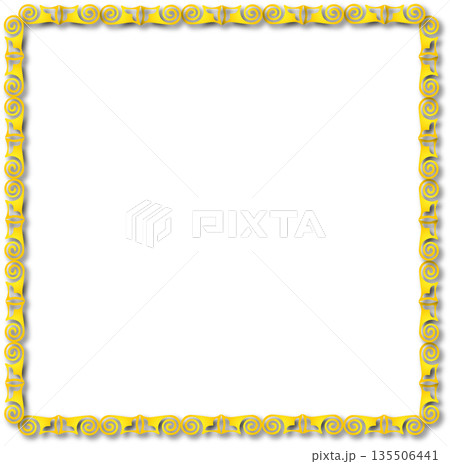 Vintage gold decorative vector frame in Gothic style - elegant vector frame on white background, EPS10, hallowen, crismes. Vintage gold decorative vector frame in Gothic style - elegant vector frame on white background, EPS10, hallowen, crismes. 135506441