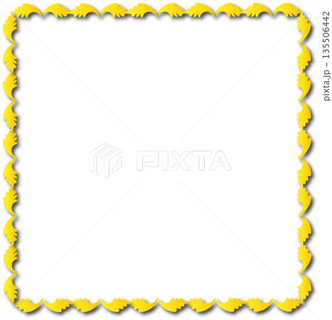 Vintage gold decorative vector frame in Gothic style - elegant vector frame on white background, EPS10, hallowen, crismes. 135506442
