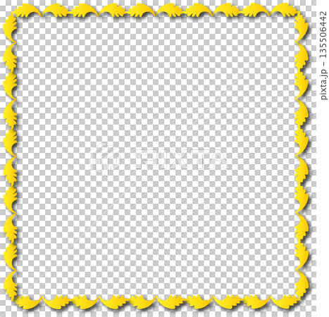 Vintage gold decorative vector frame in Gothic style - elegant vector frame on white background, EPS10, hallowen, crismes. 135506442