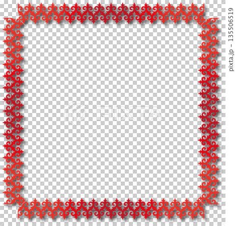 Vintage red decorative vector frame in Gothic style - elegant vector frame on white background, EPS10, hallowen, crismes. Vintage red decorative vector frame in Gothic style - elegant vector frame on white background, EPS10, hallowen, crismes. 135506519