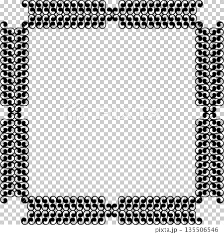 Vintage decorative vector frame in Gothic style - elegant vector frame on white background, EPS10, hallowen, crismes. Vintage decorative vector frame in Gothic style - elegant vector frame on white background, EPS10, hallowen, crismes. 135506546