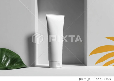 Minimalist Tube Mockup for showcasing your design to clients Minimalist Tube Mockup for showcasing your design to clients 135507505