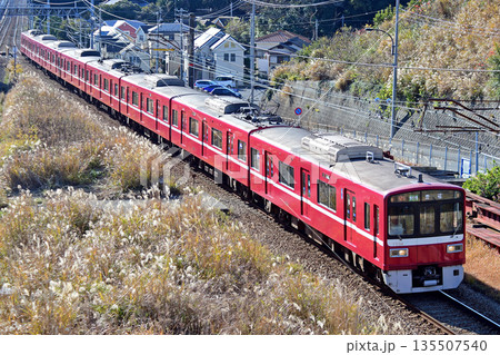 京急久里浜線 京急長沢-YRP野比 京急 1000形 1736編成 京急久里浜線 京急長沢-YRP野比 京急 1000形 1736編成 135507540